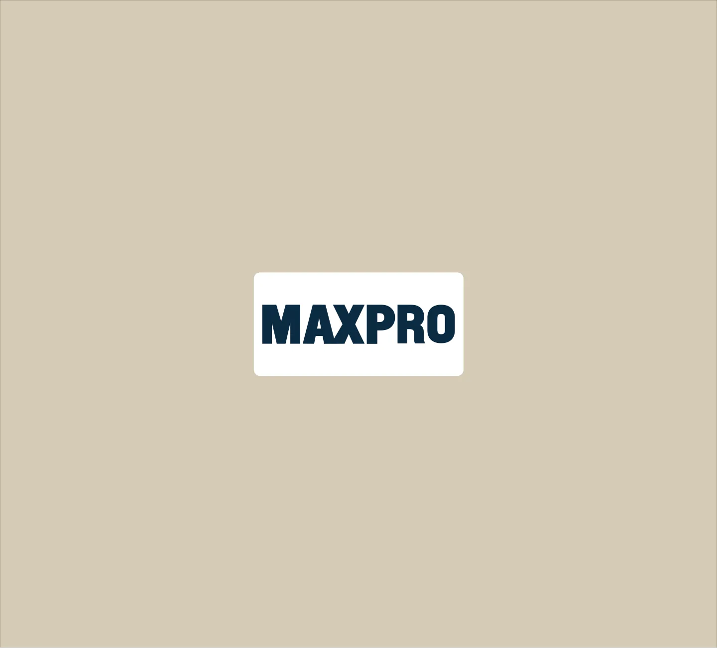 MAXPRO Mini Front Bumper Decal