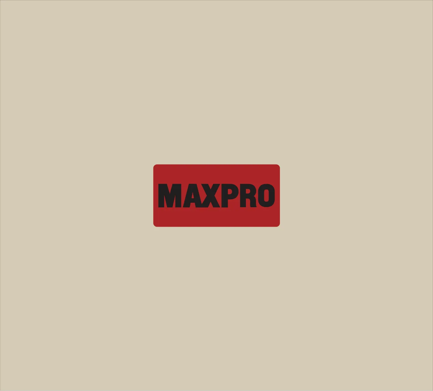 MAXPRO Mini Front Bumper Decal