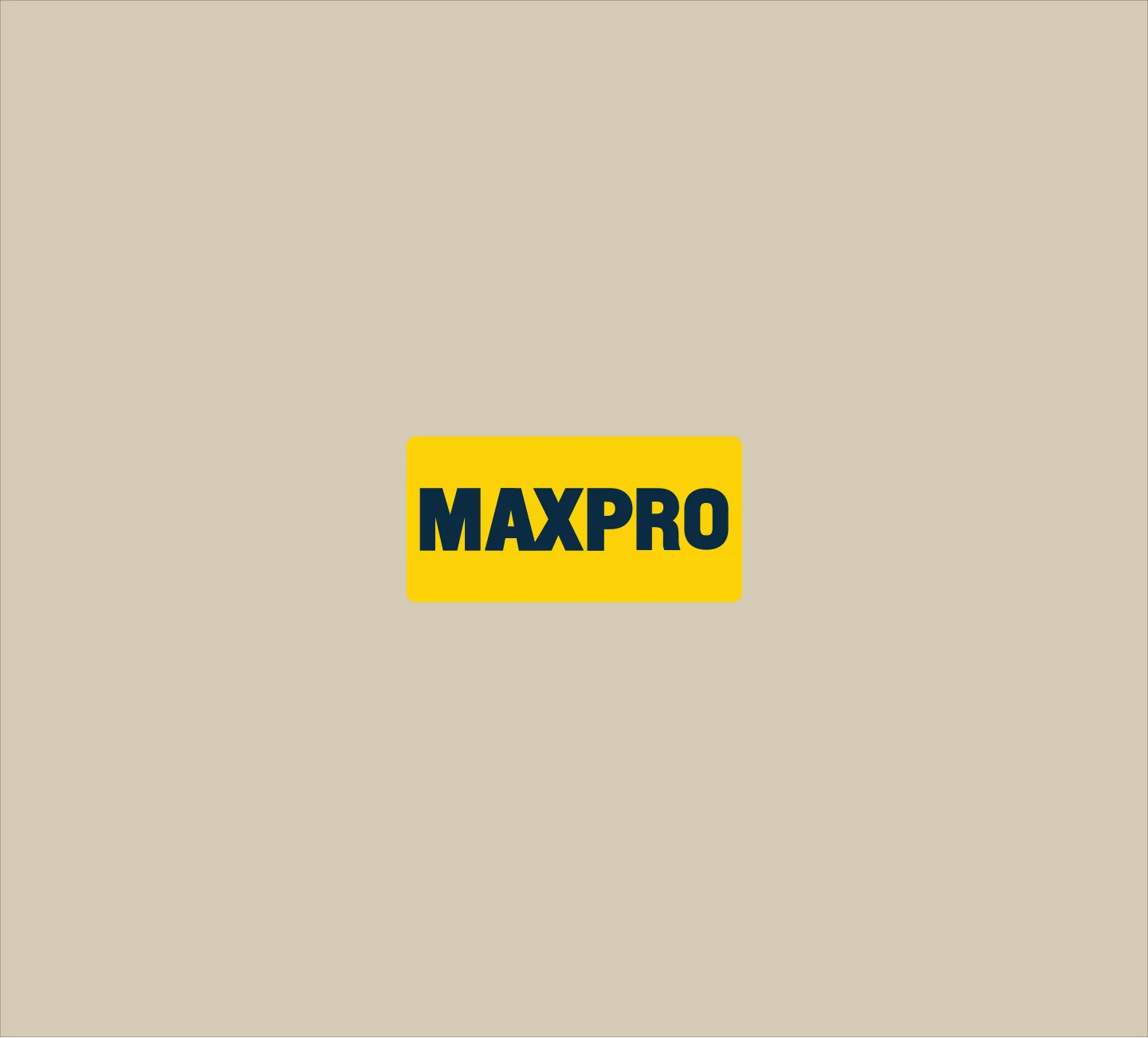 MAXPRO Mini Front Bumper Decal