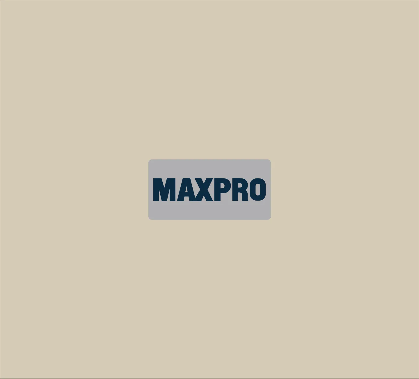 MAXPRO Mini Front Bumper Decal
