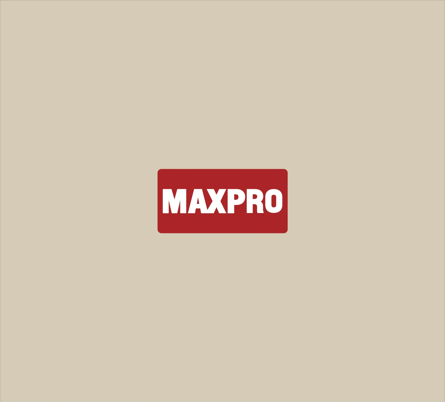 MAXPRO Mini Front Bumper Decal