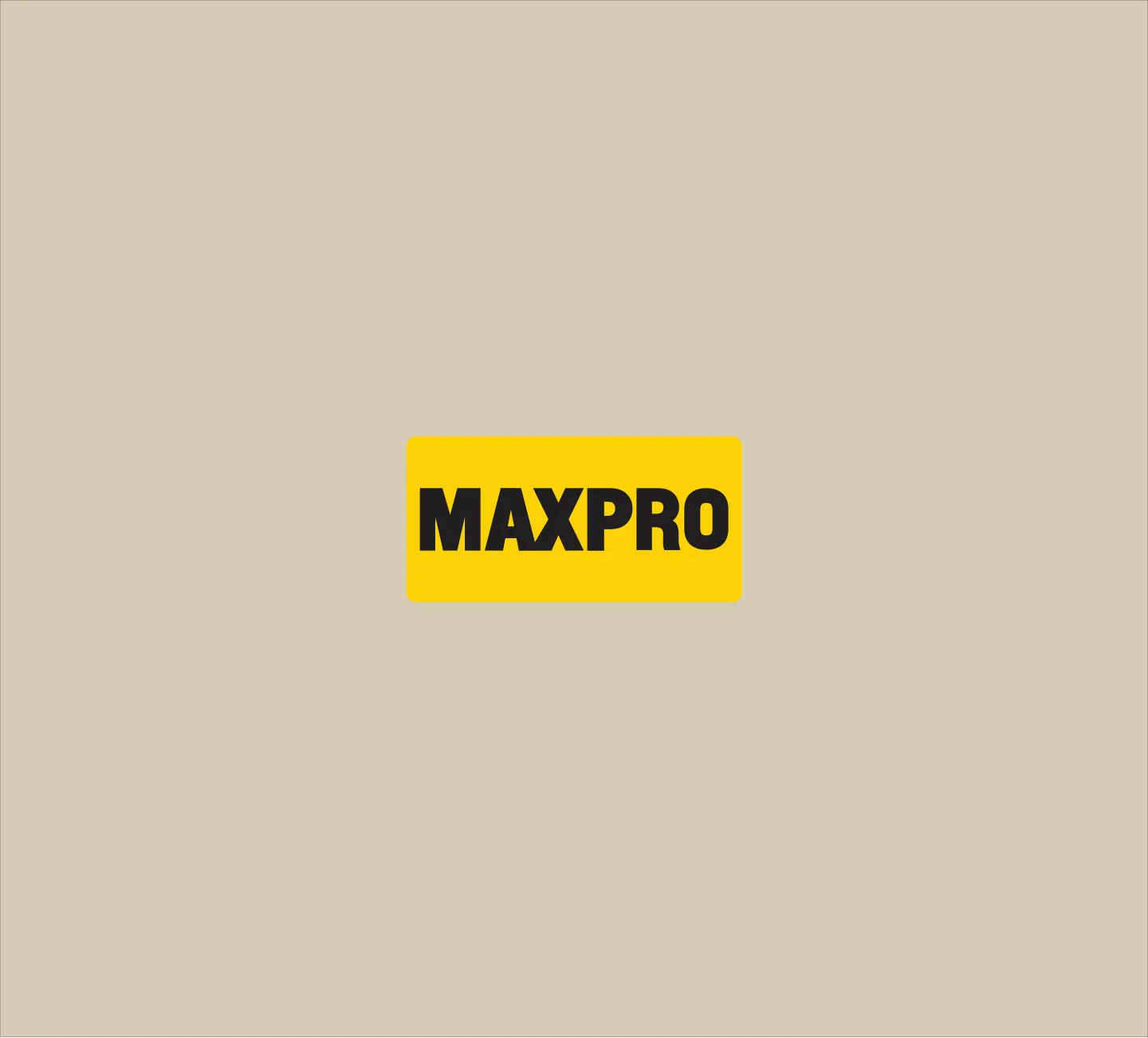 MAXPRO Mini Front Bumper Decal