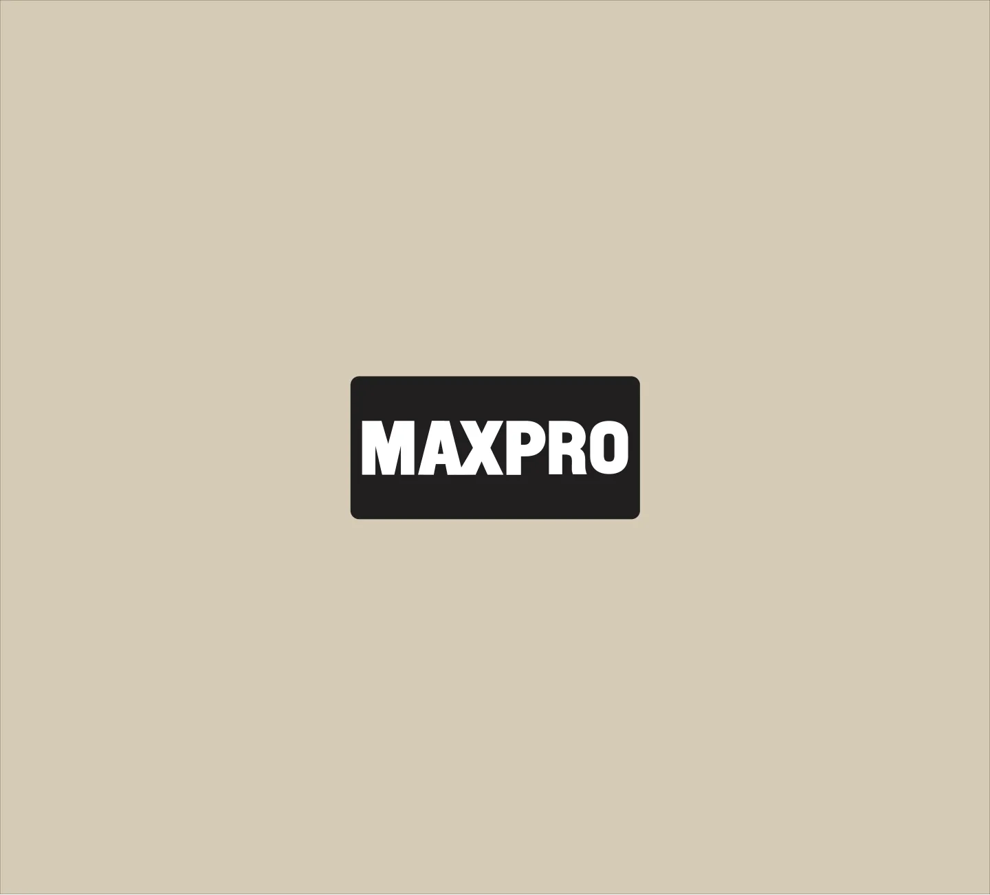 MAXPRO Mini Front Bumper Decal