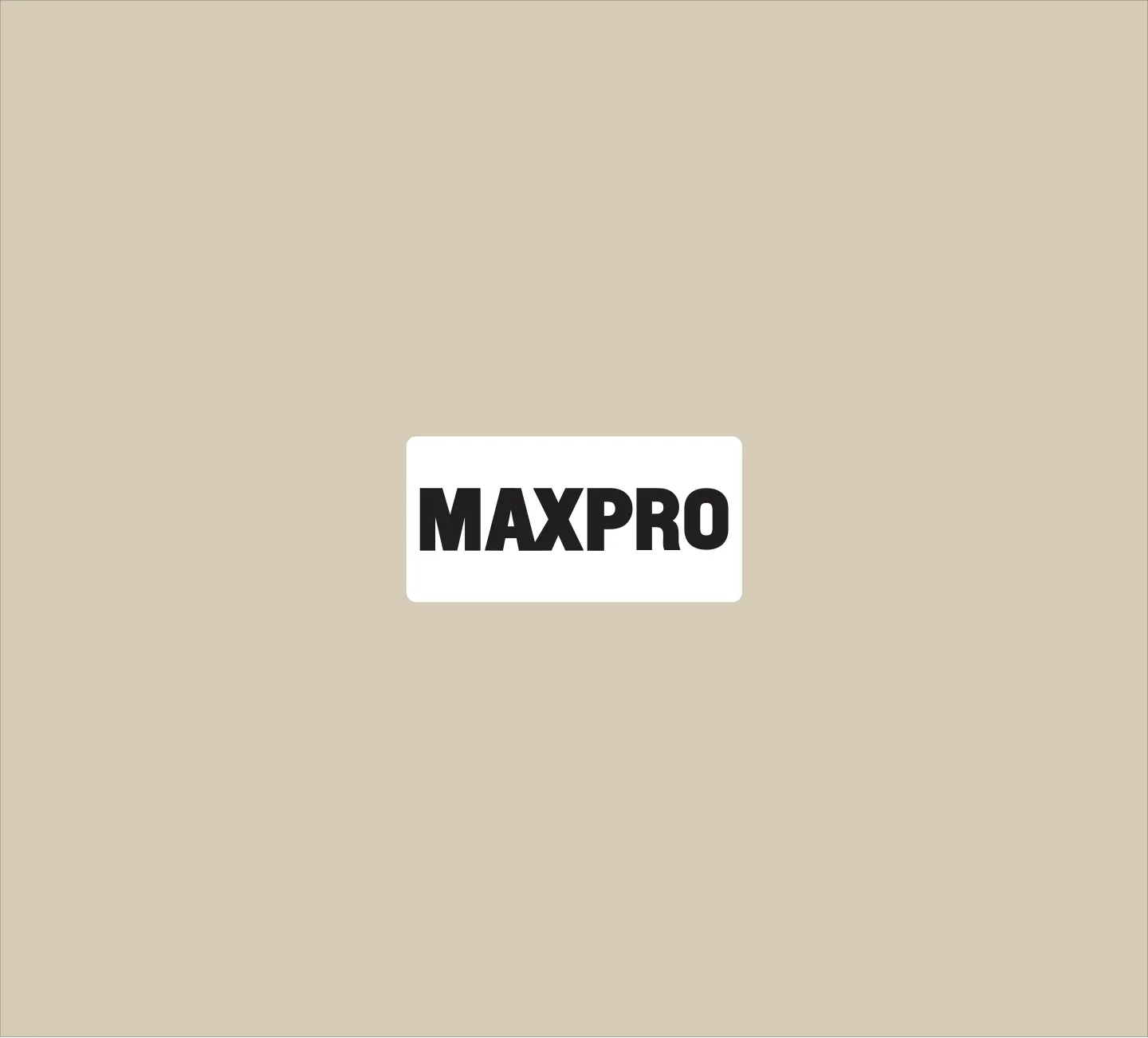 MAXPRO Mini Front Bumper Decal