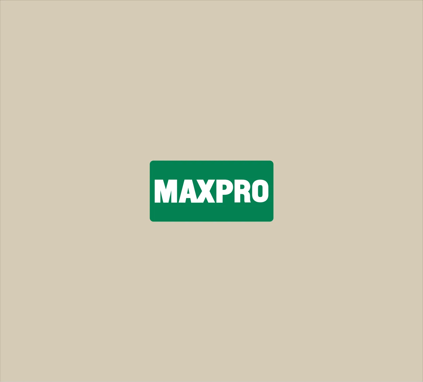 MAXPRO Mini Front Bumper Decal