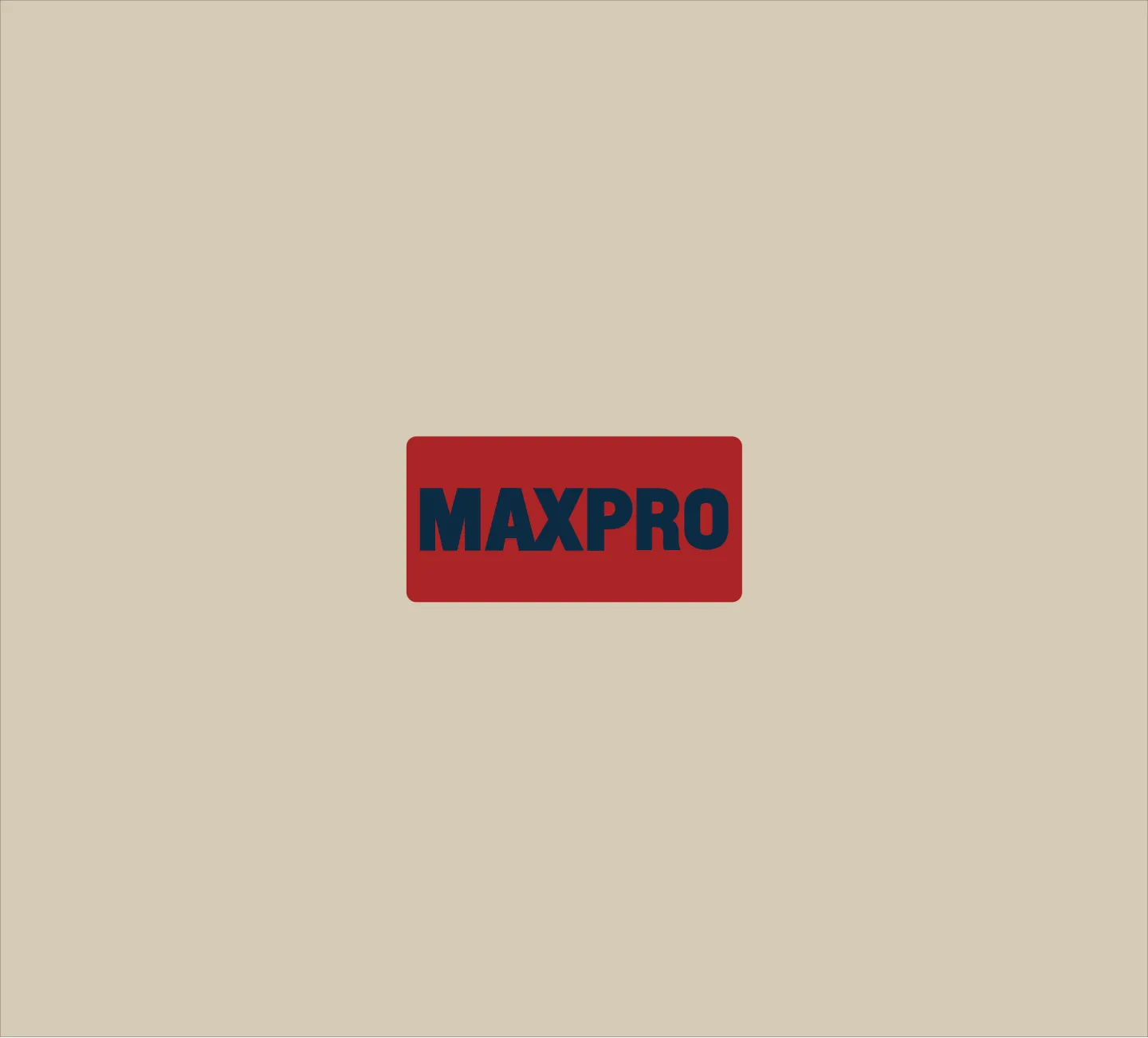 MAXPRO Mini Front Bumper Decal