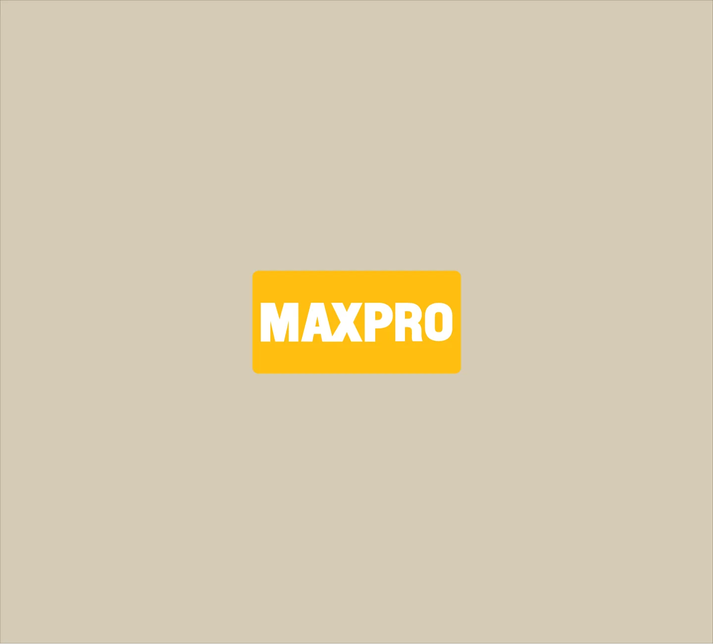 MAXPRO Mini Front Bumper Decal