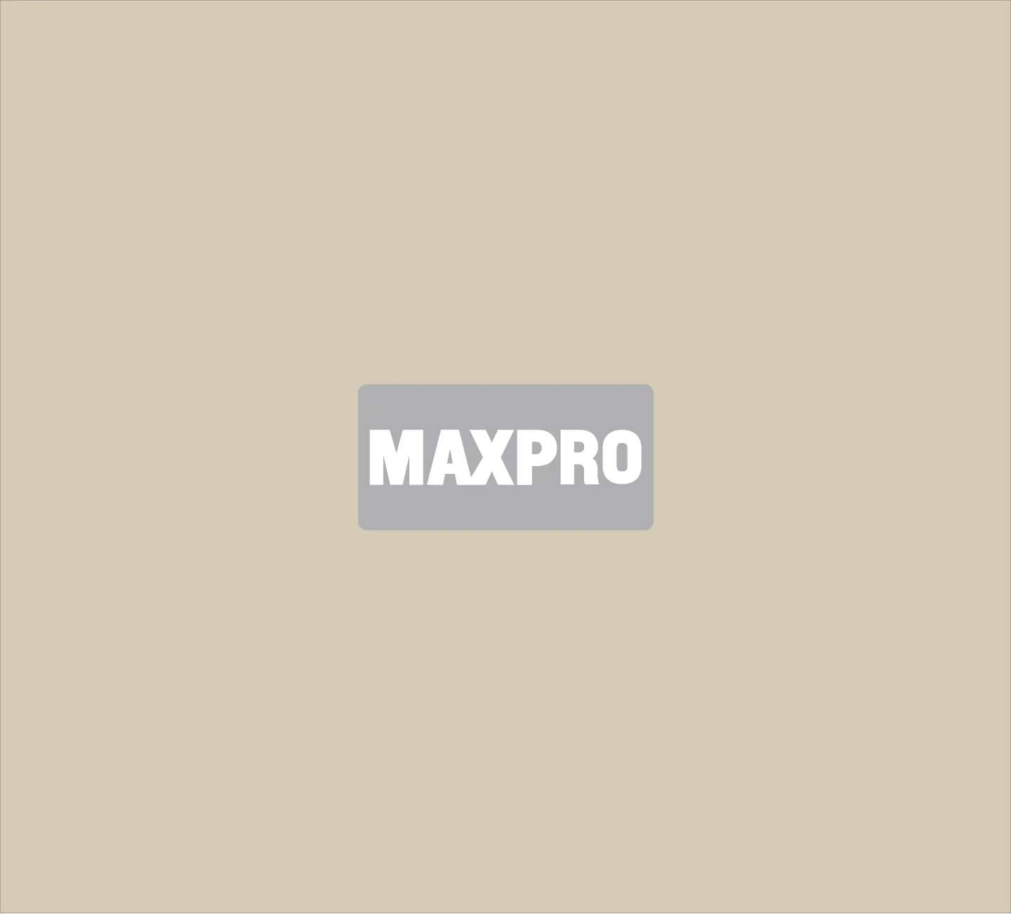 MAXPRO Mini Front Bumper Decal