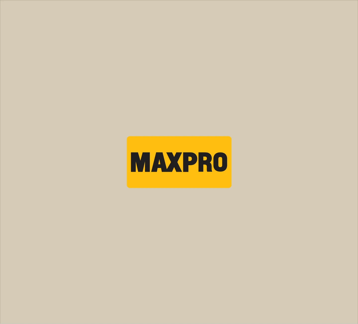 MAXPRO Mini Front Bumper Decal