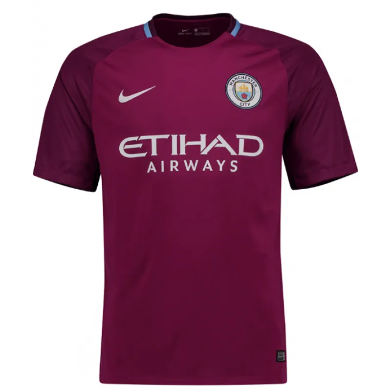 Men 18 Fabian Delph Away Soccer Manchester City Jersey Premier League