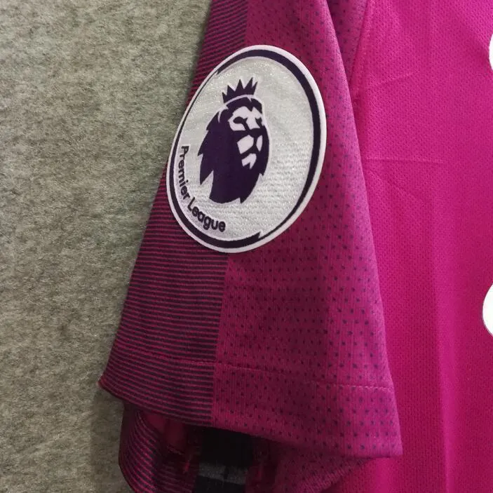 Men 18 Fabian Delph Away Soccer Manchester City Jersey Premier League