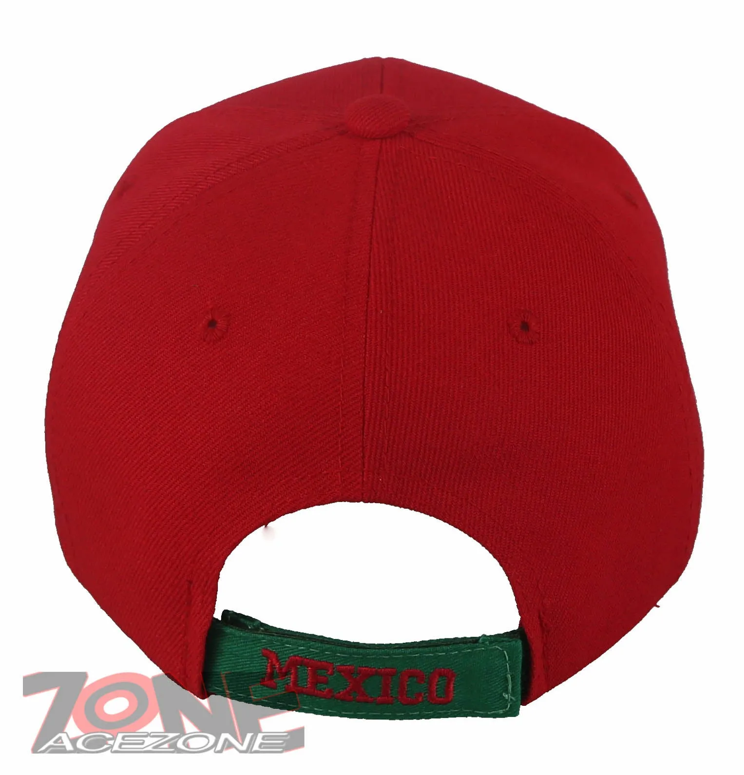 MEXICO MEXICAN BASEBALL CAP HAT RED