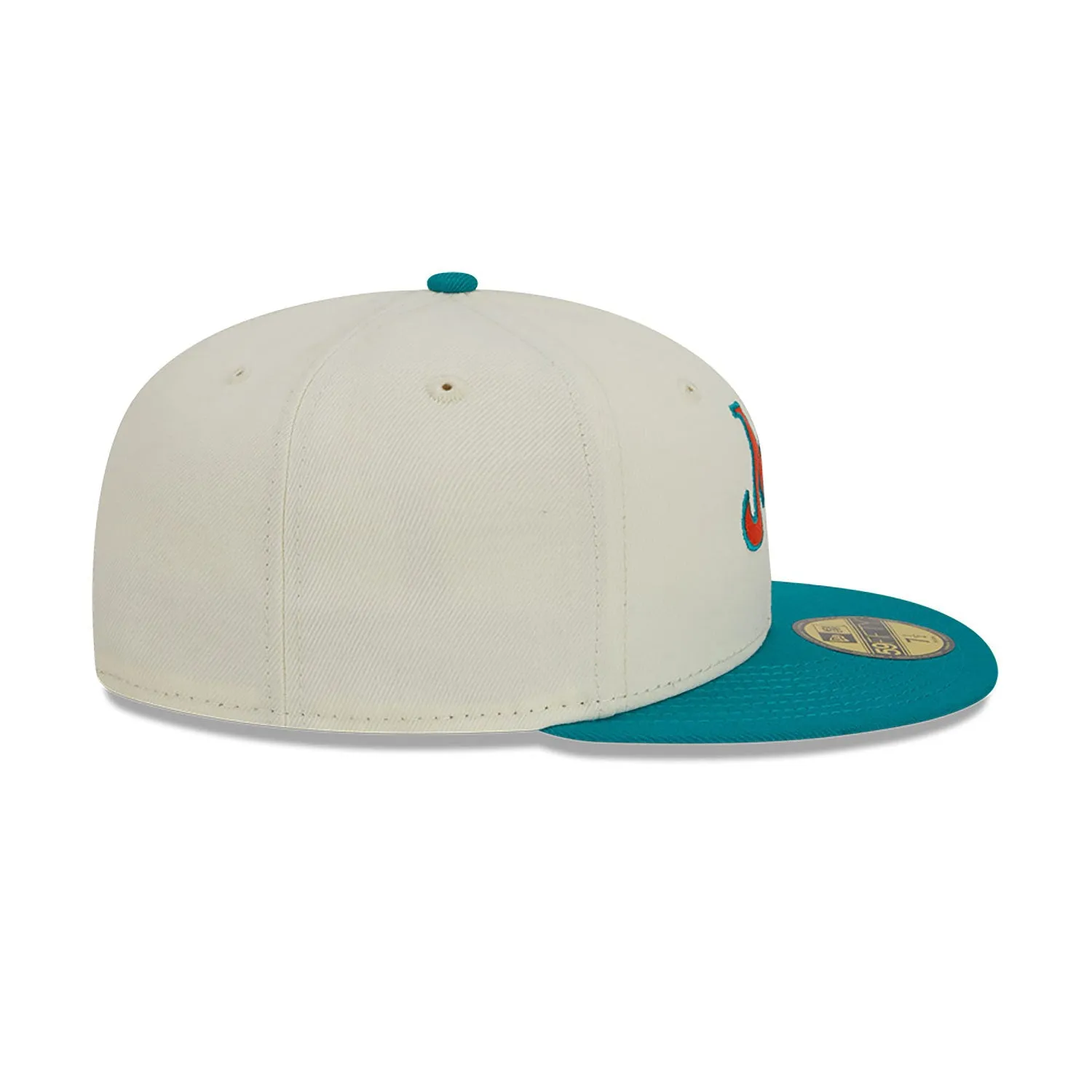 Miami Dolphins NFL City Originals White 59FIFTY Fitted Cap