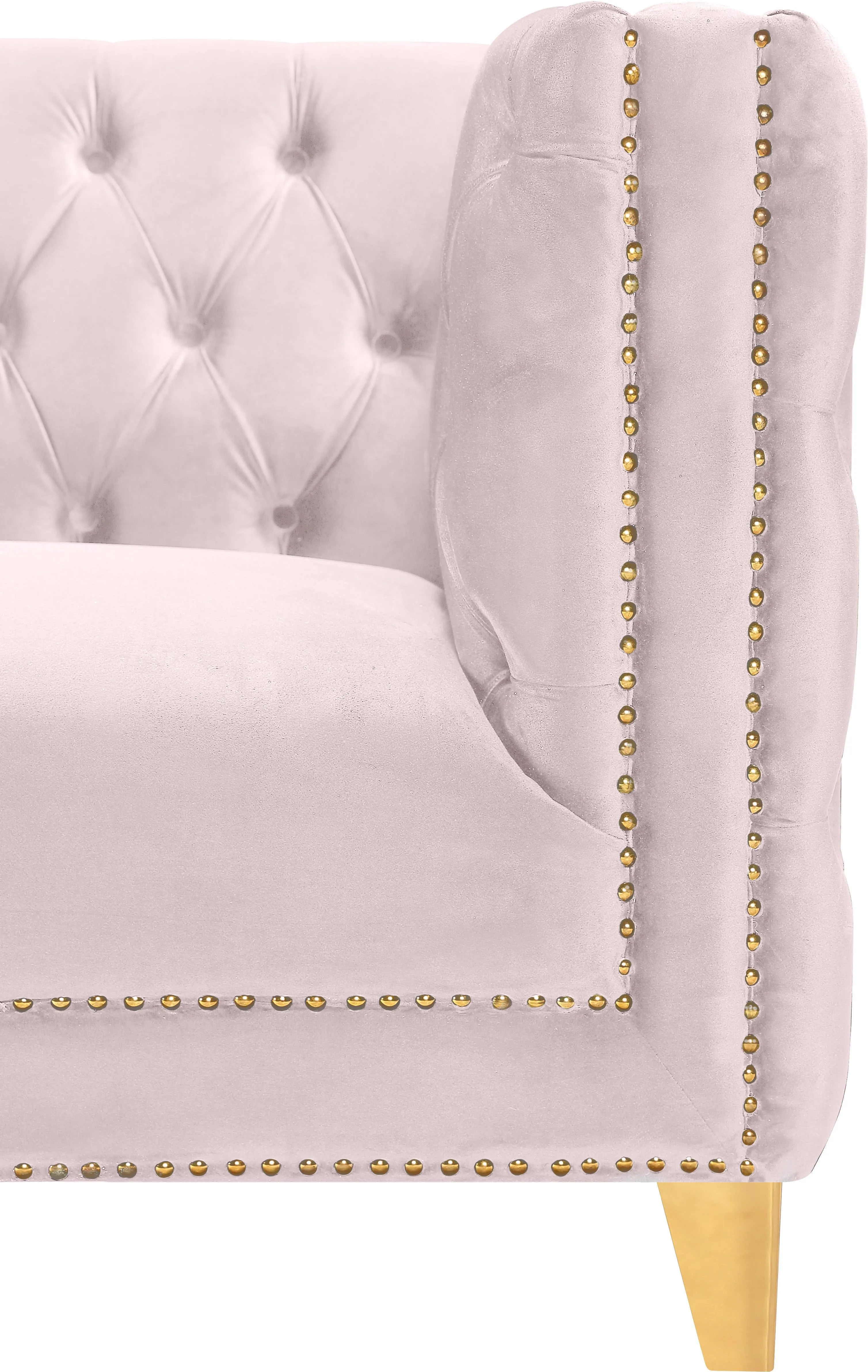 Michelle Pink Velvet Chair