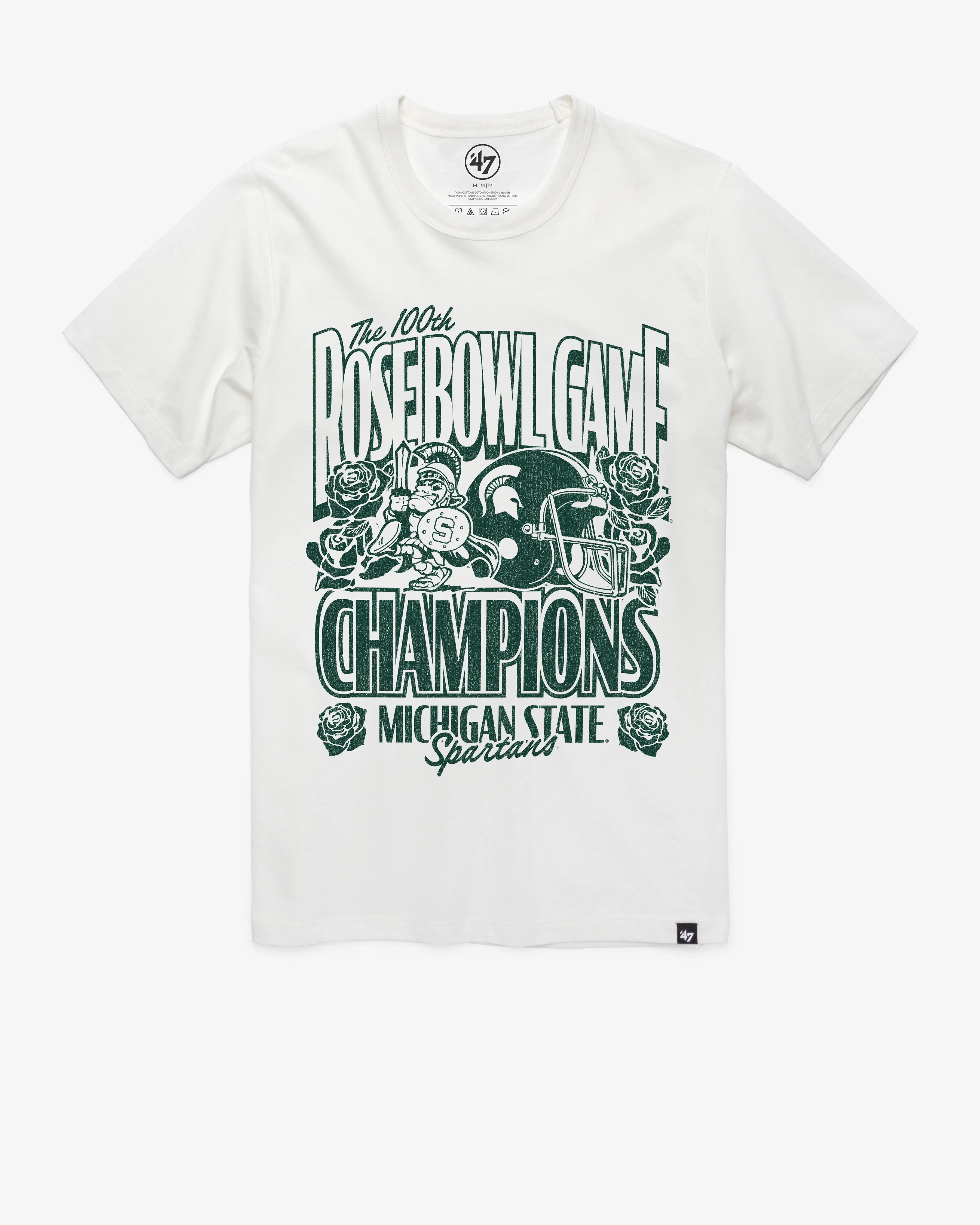 MICHIGAN STATE SPARTANS MONOCHROME '47 FRANKLIN TEE
