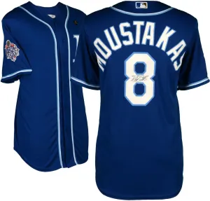 Mike Moustakas Signed Autographed Kansas City Royals Baseball Jersey (MLB Authenticated)