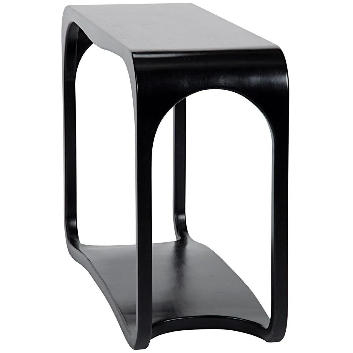 Milena Console, Hand Rubbed Black