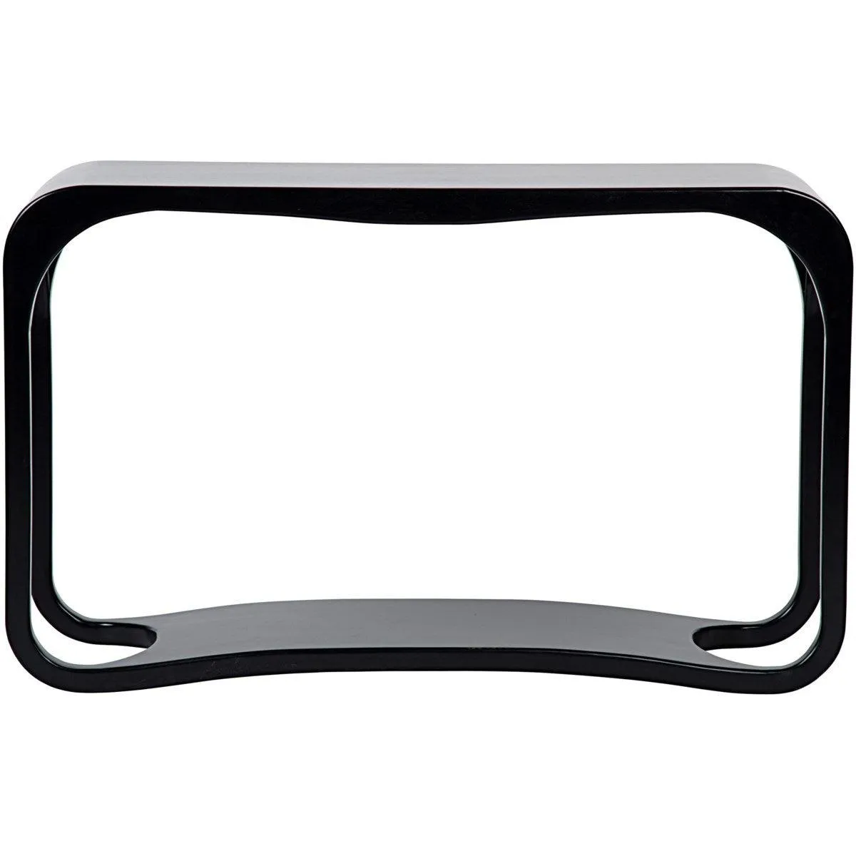 Milena Console, Hand Rubbed Black