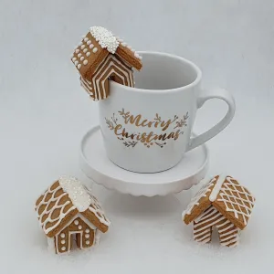 Mini 3D Gingerbread House Hug Mug Cookie Cutter