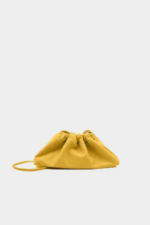 Mini Drawstring Bag in Turmeric