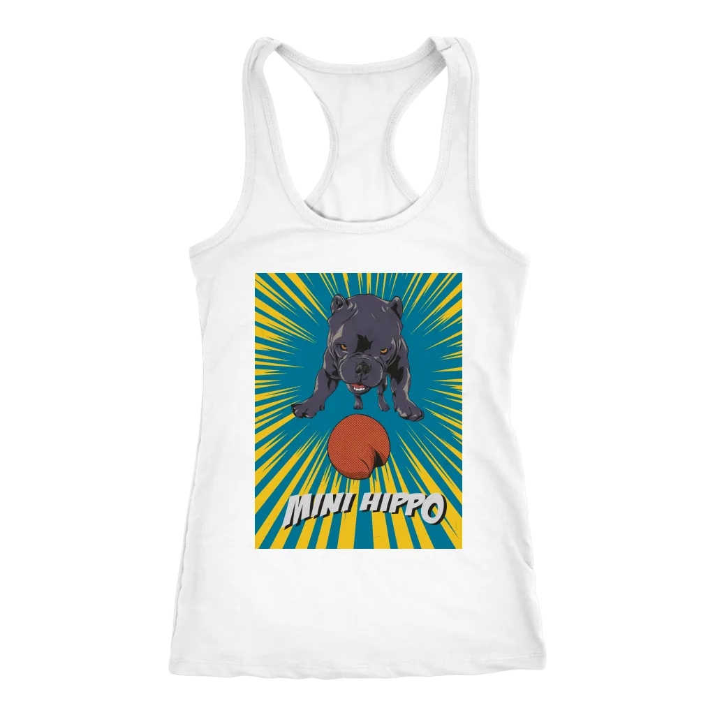 Mini Hippo Racerback Tank