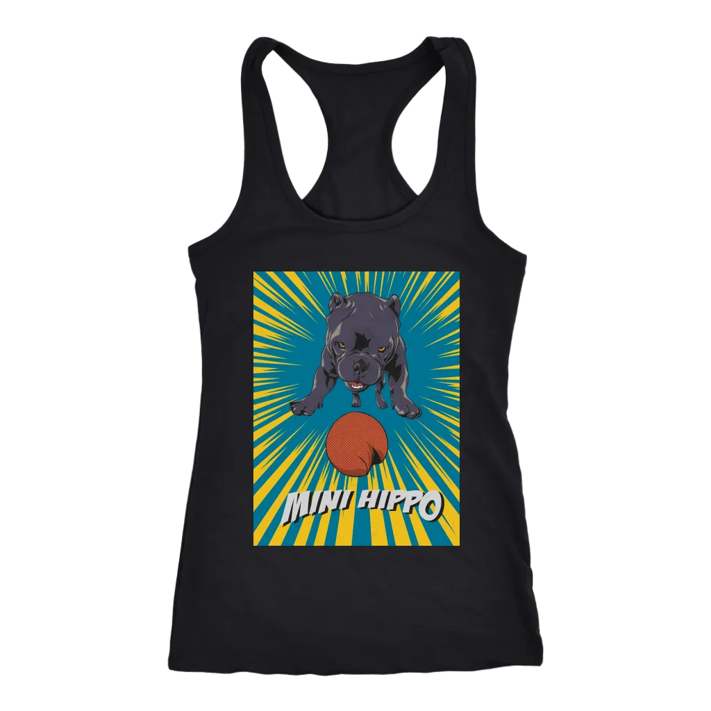 Mini Hippo Racerback Tank