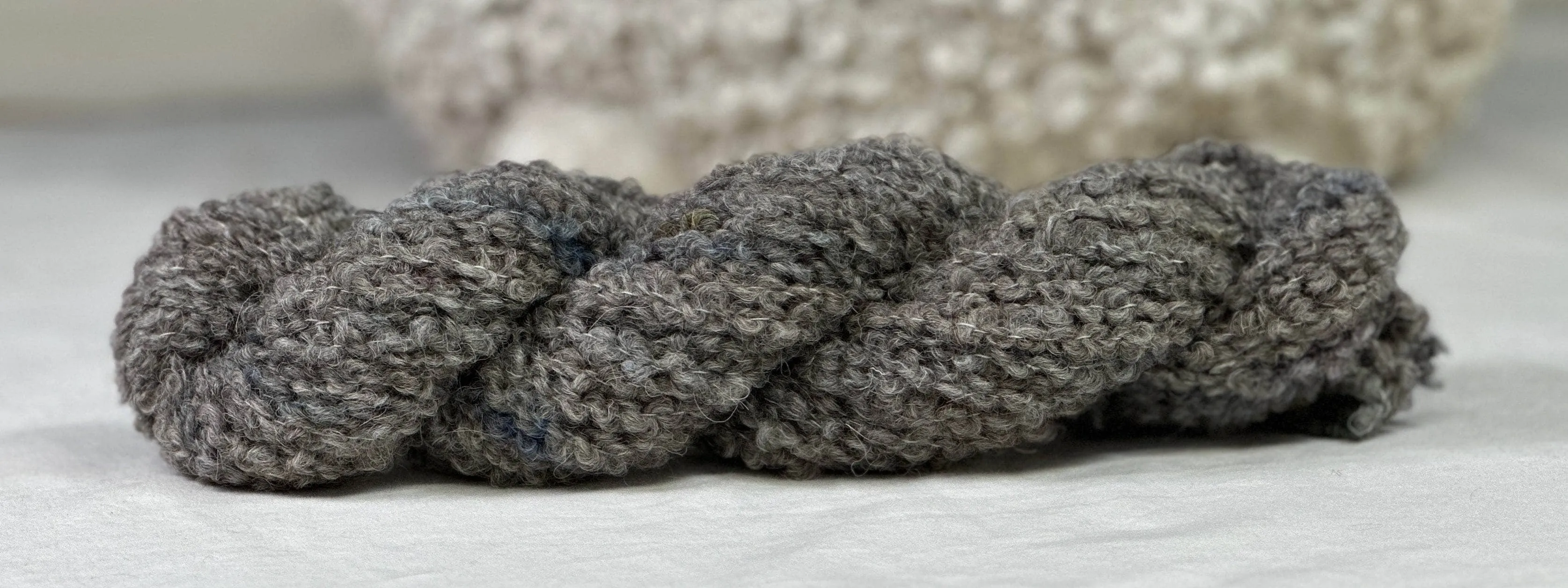 Mini Masham Boucle - Grey MA464
