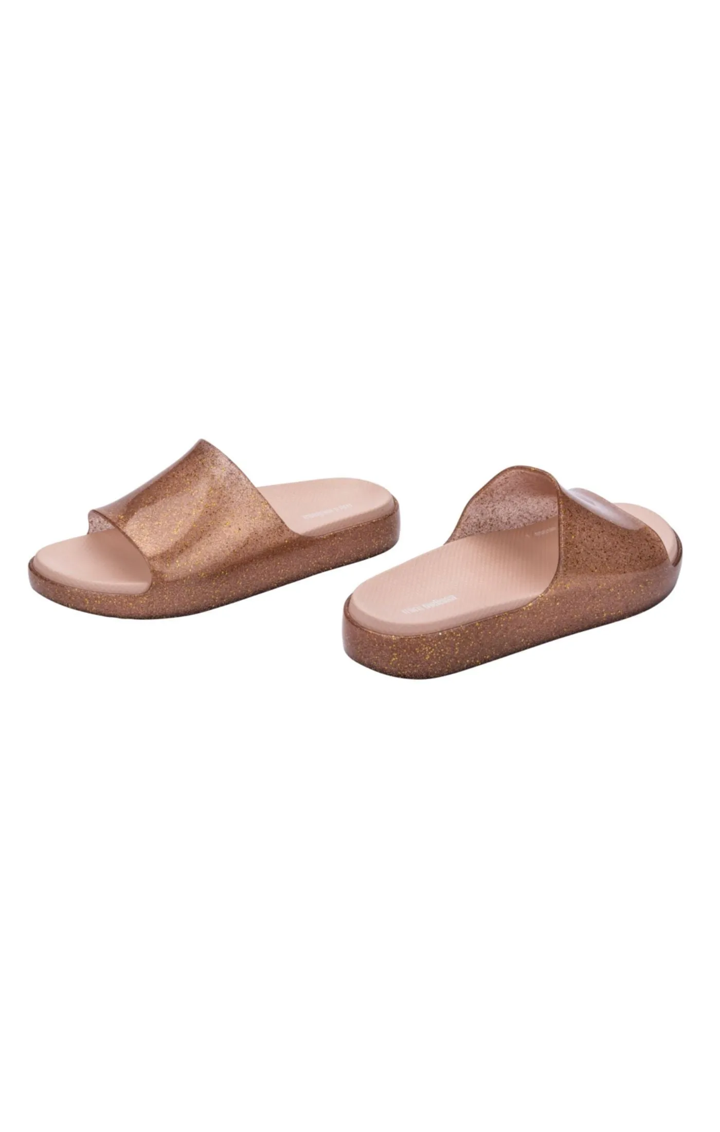 Mini Melissa Cloud Slide Kids - Pink Glitter