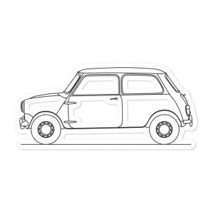 MINI MKI Silhouette Sticker
