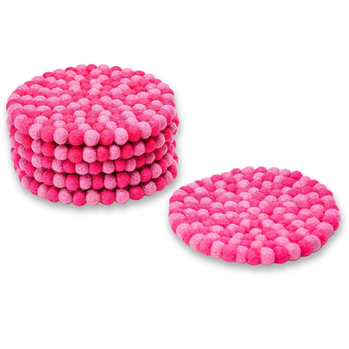 Mini Round Ball Mat- Pink
