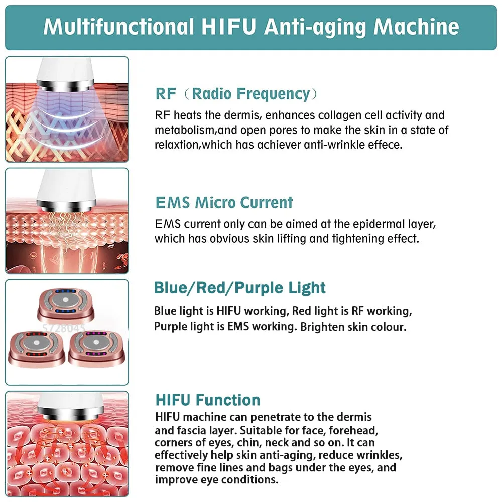 Mini Ultrasound Machine Skin Care Tool