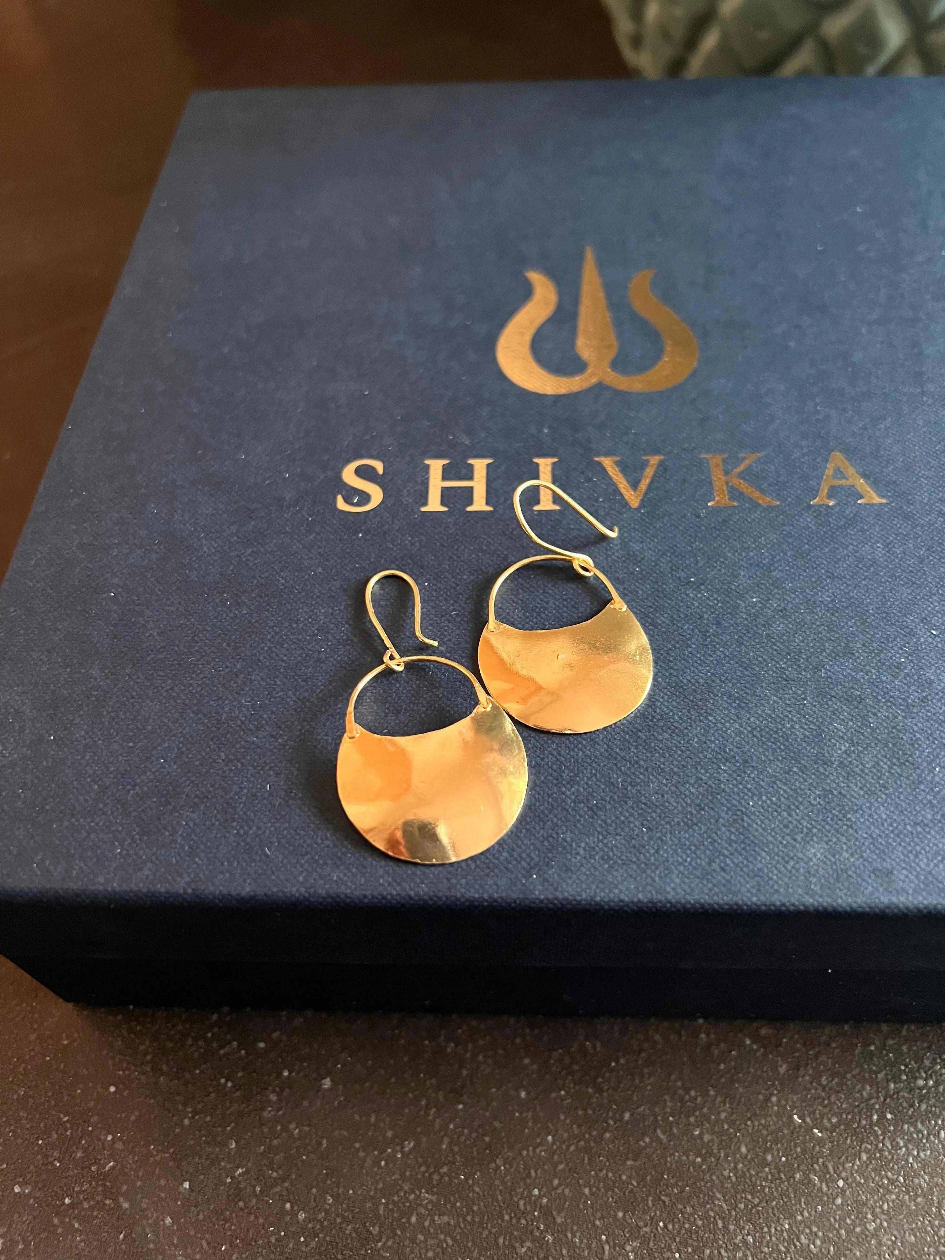 Minimalist Gold Tone Danglers