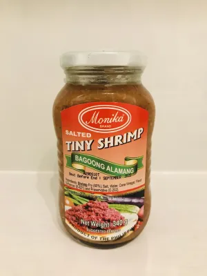 Monika Salted Tiny Shrimp (Bagoong Alamang) 340g