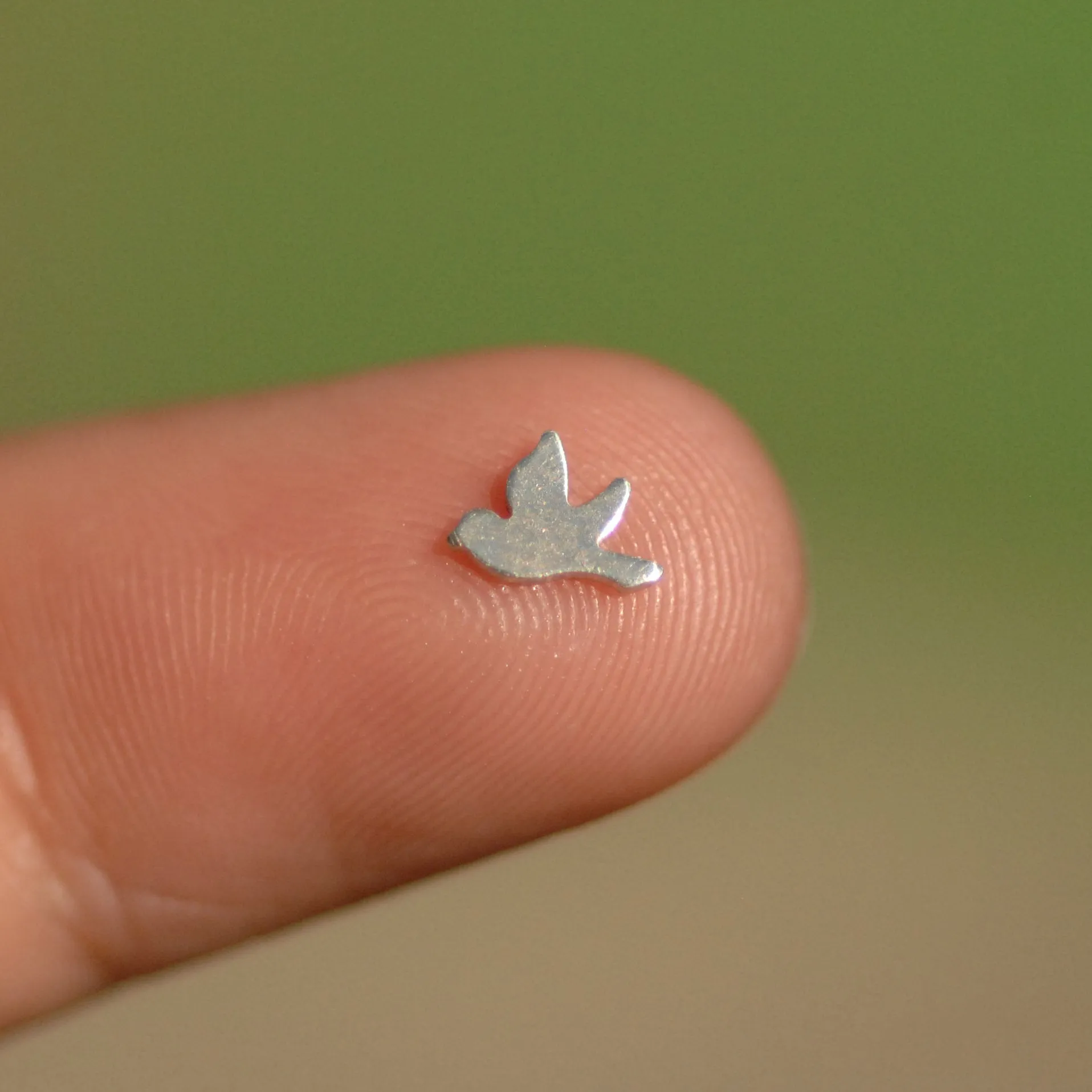 My MOST Super Tiny Bird Blank Cutout for 24g DIY Jewelry Soldering Tiny Blanks for Jewelry Making Mini shape, Supplies by SupplyDiva
