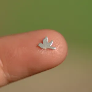 My MOST Super Tiny Bird Blank Cutout for 24g DIY Jewelry Soldering Tiny Blanks for Jewelry Making Mini shape, Supplies by SupplyDiva