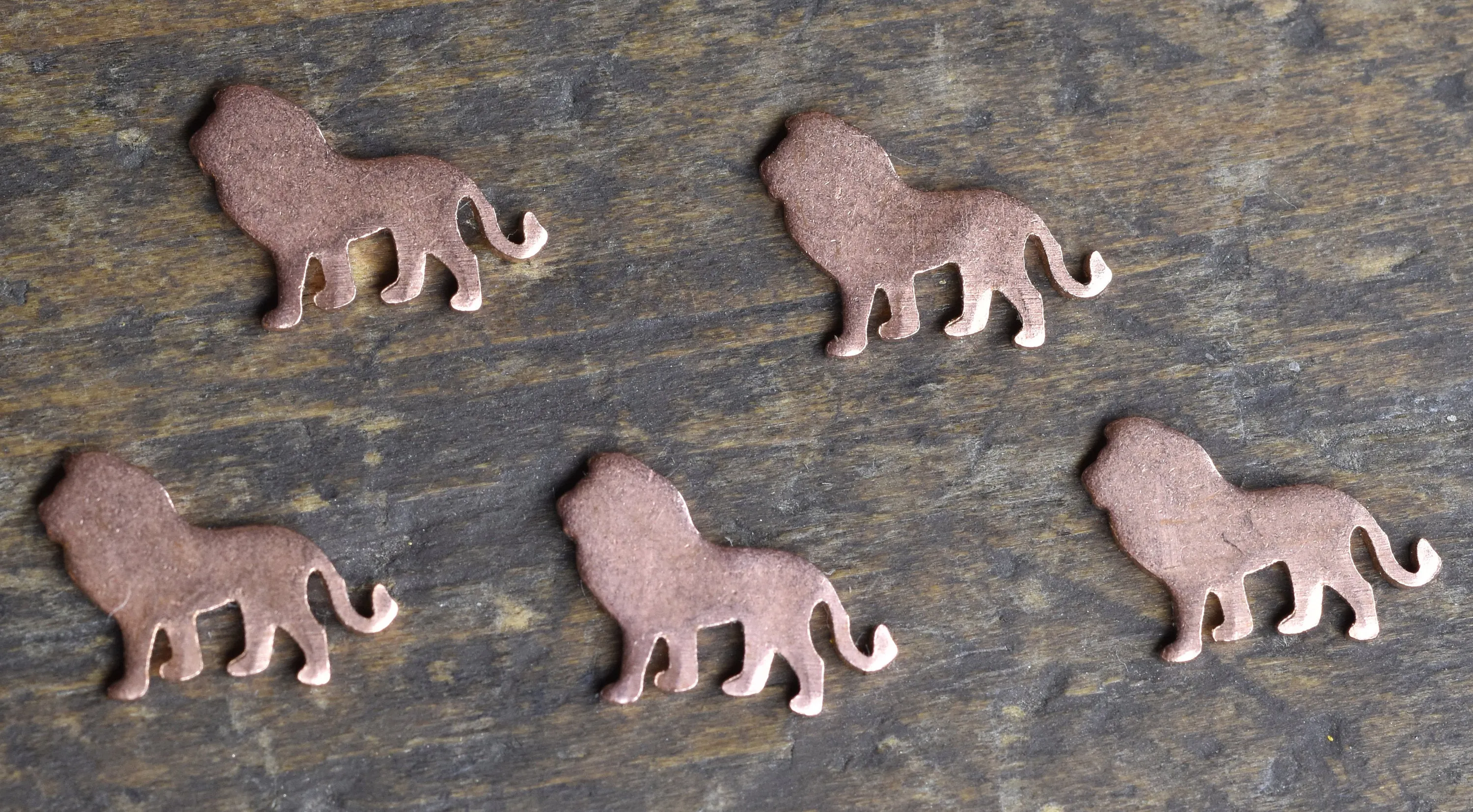 My MOST Super Tiny Realistic Lion Blank Metal Cutout for 24g DIY Tiny Blanks for Jewelry Making Mini shapes, Supplies by SupplyDiva