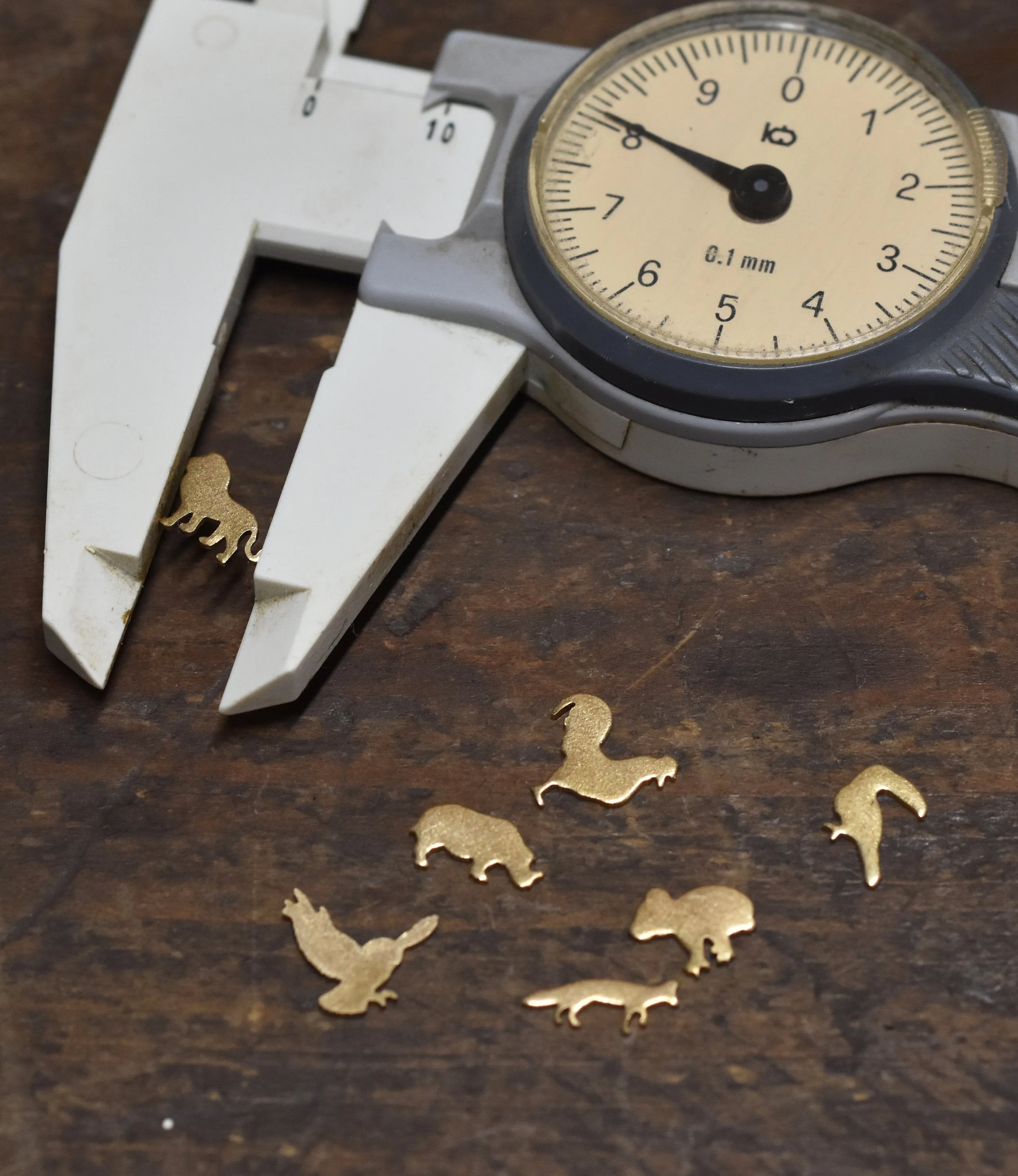 My MOST Super Tiny Realistic Lion Blank Metal Cutout for 24g DIY Tiny Blanks for Jewelry Making Mini shapes, Supplies by SupplyDiva
