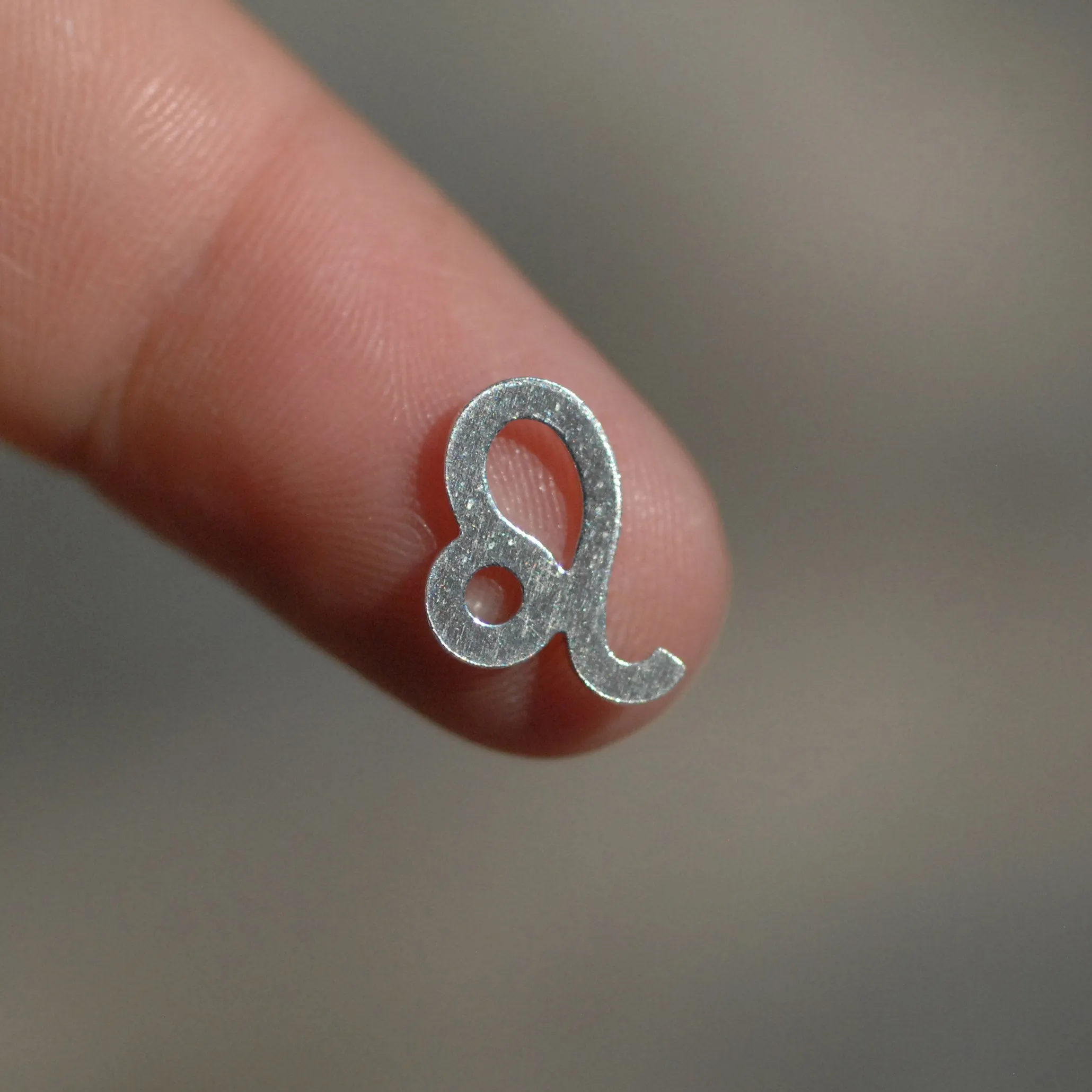 My MOST tiny Leo zodiac sign shapes 24g Mini miniature metal blanks for making jewelry copper, brass, bronze, sterling silver 925