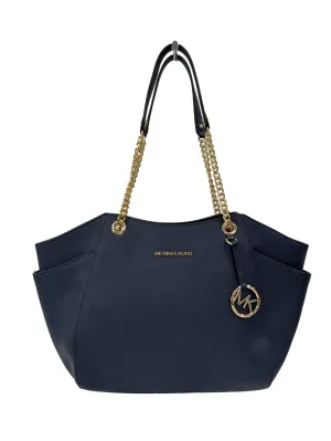 Navy Jet Set Travel Handbag