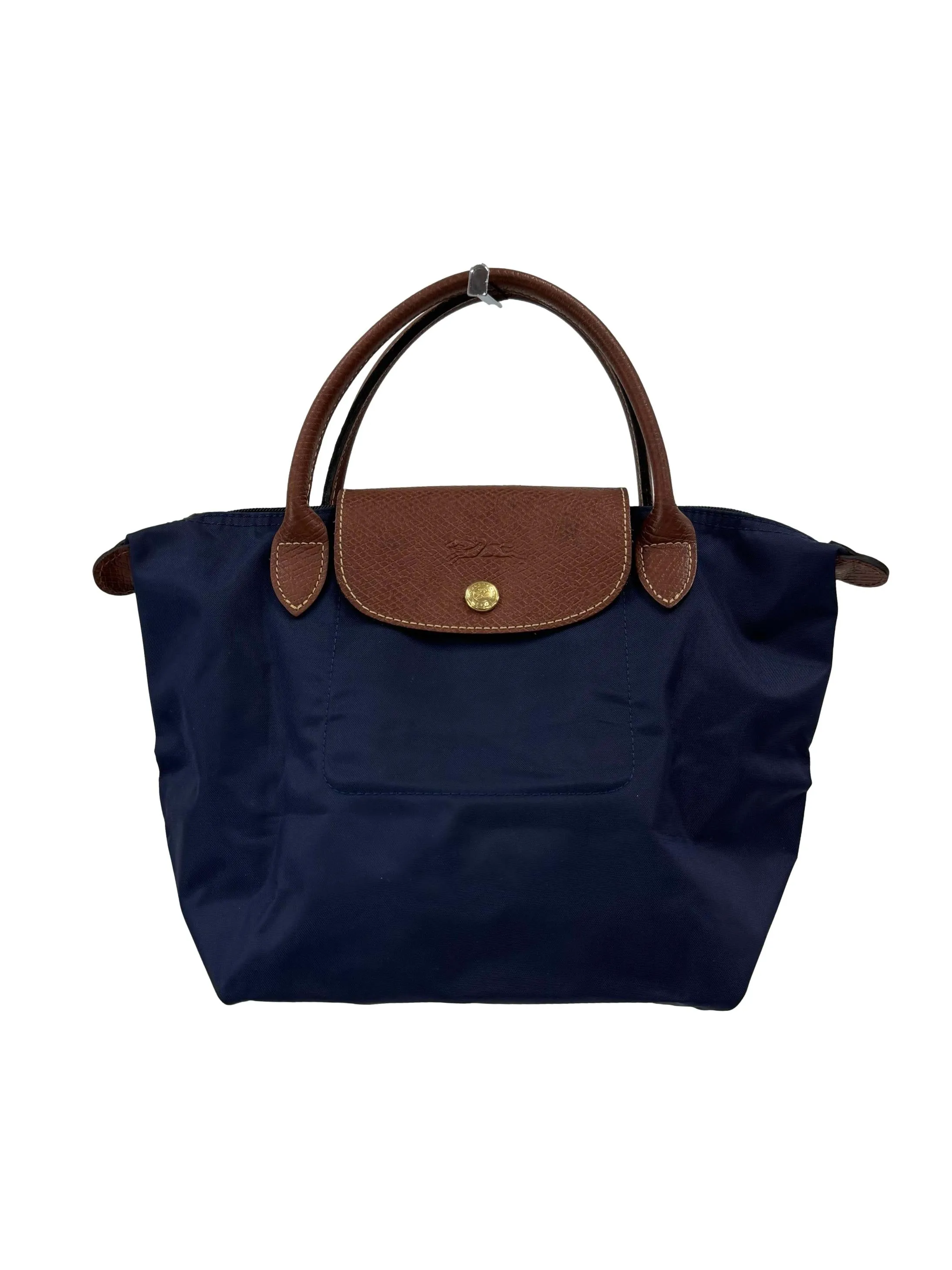 Navy Le Pliage Short Handle