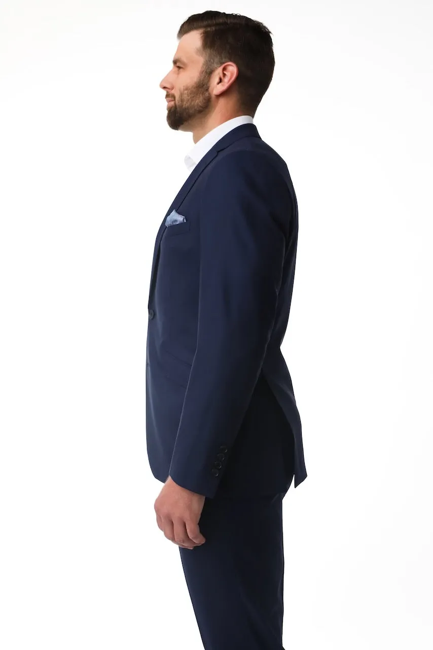 Navy Stretch Premium Suit