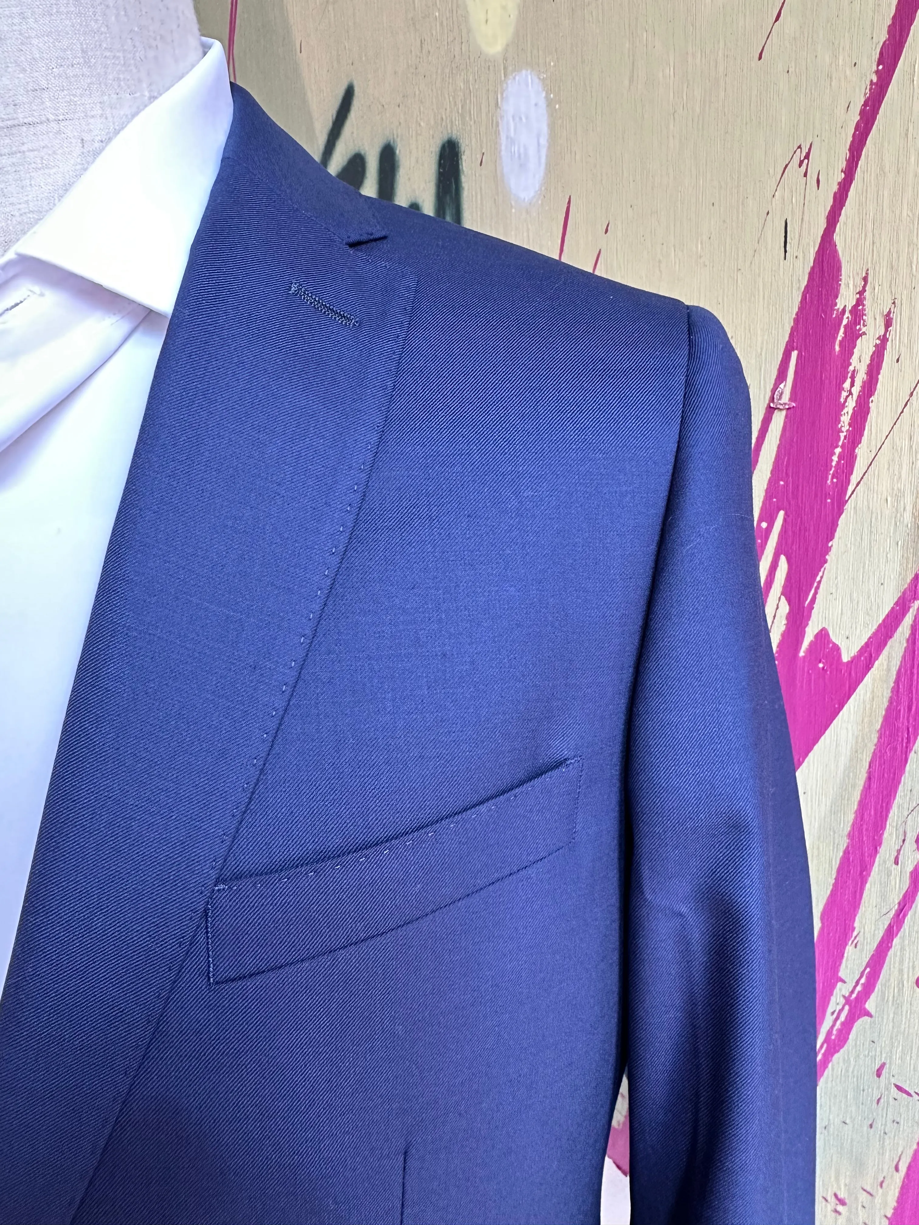 Navy Stretch Premium Suit