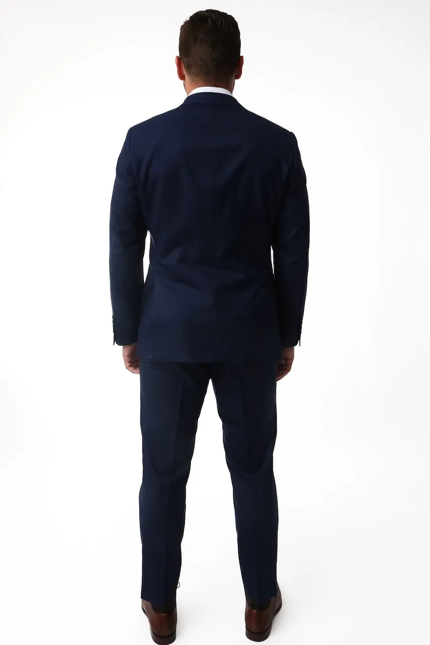 Navy Stretch Premium Suit