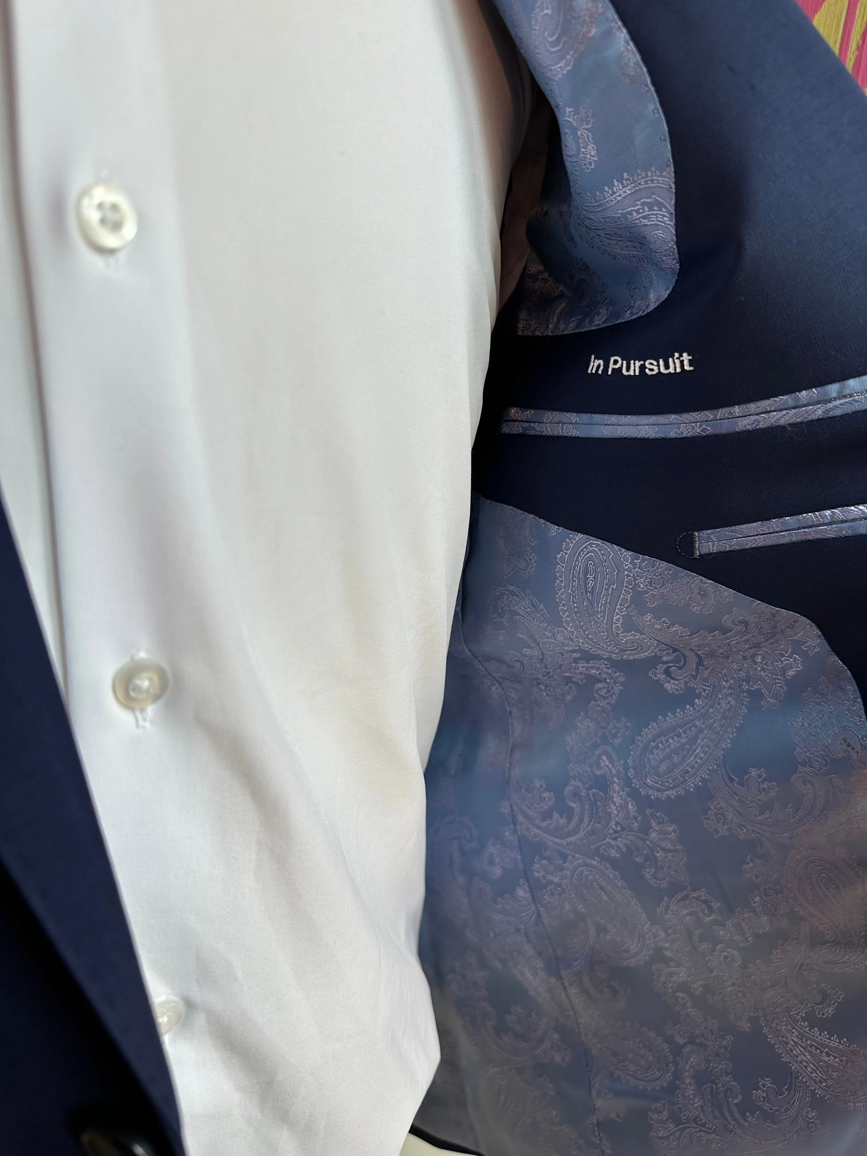 Navy Stretch Premium Suit