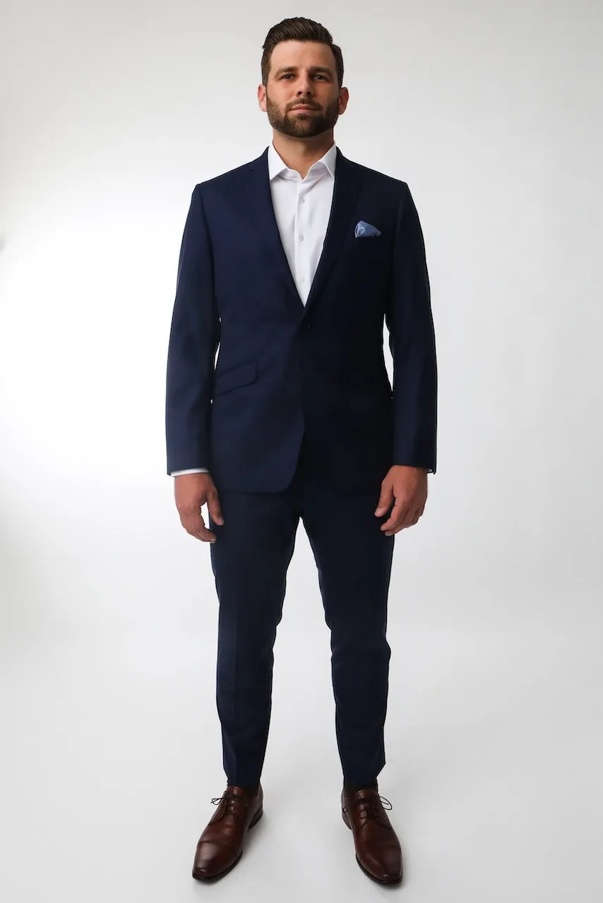 Navy Stretch Premium Suit