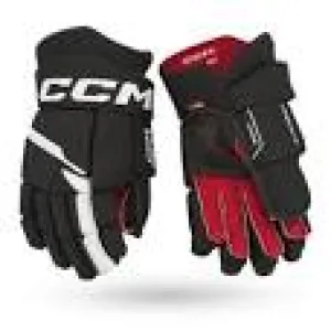 New CCM Next Size 12" Black Ice Hockey Gloves