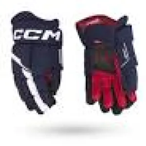 New CCM Next Size 9" Navy Hockey Gloves