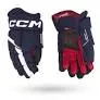 New CCM Next Size 9" Navy Hockey Gloves
