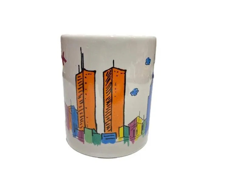 New York City Souvenir Mugs Set of 6
