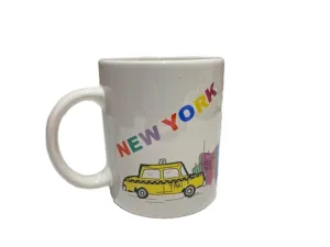 New York City Souvenir Mugs Set of 6